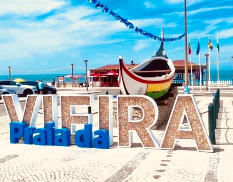 Apartamento Vista Mar Vieira de Leiria Exterior foto